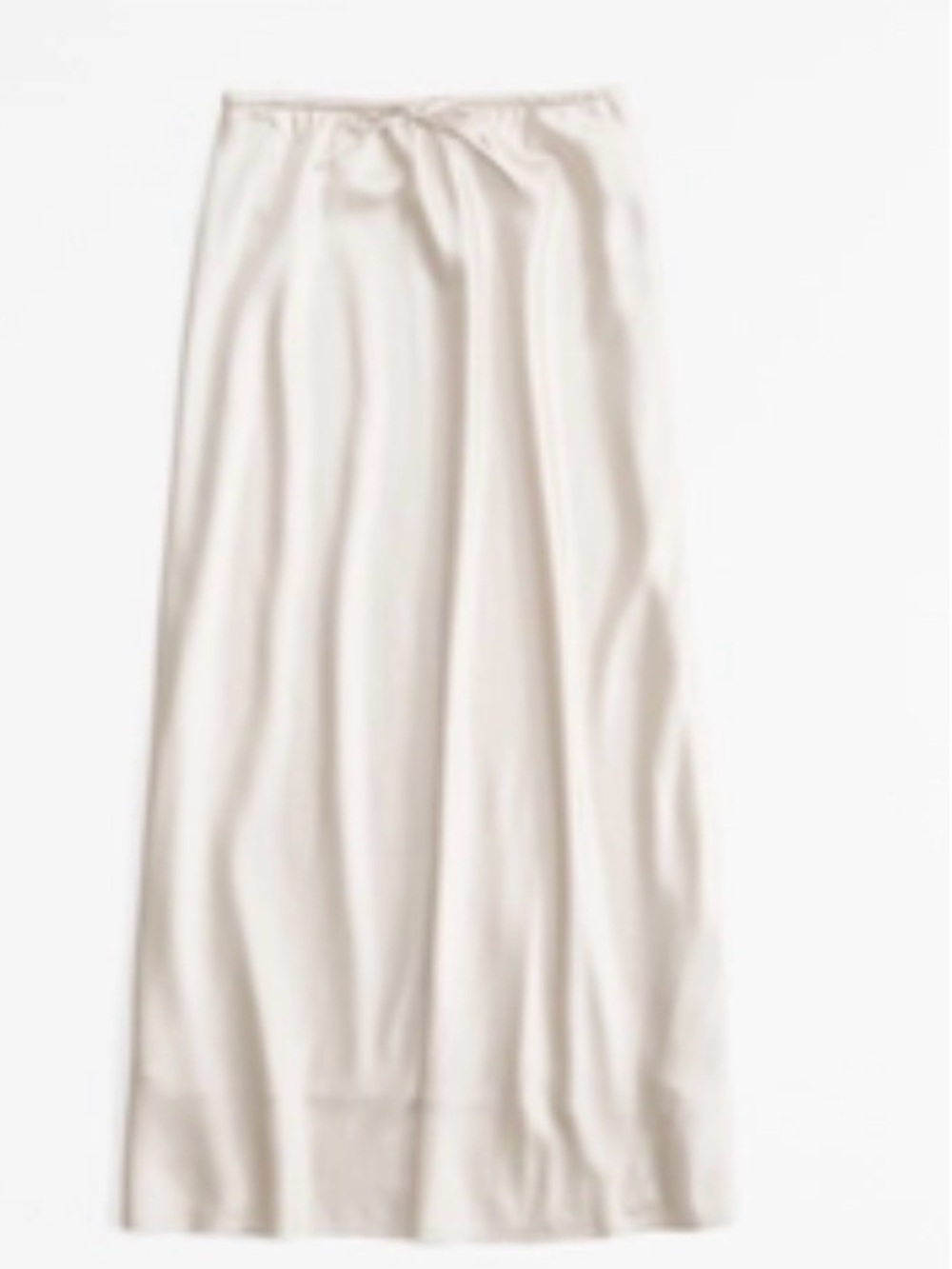 Abercrombie & Fitch Cream Maxi Skirt